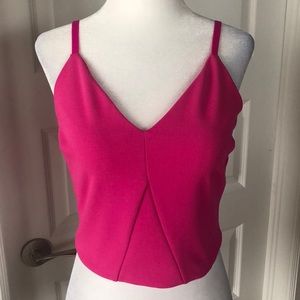 Dynamite Pink Crop Tank